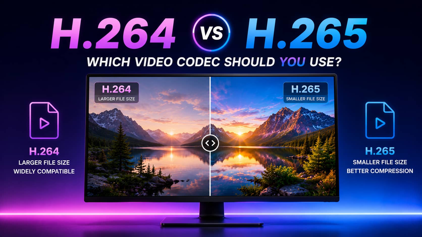 H.264 vs H.265