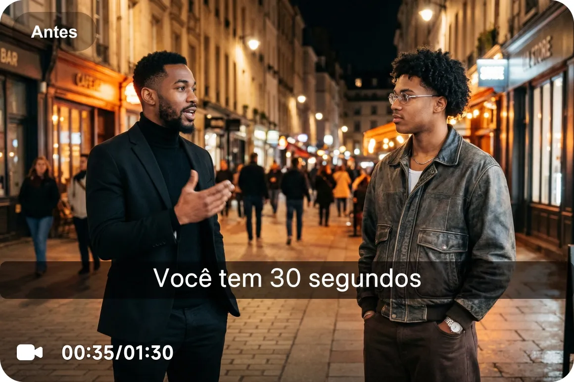 Limpeza de legendas mais uniforme entre os quadros