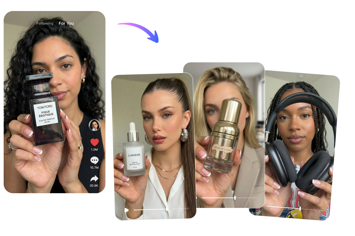 No models or filming required