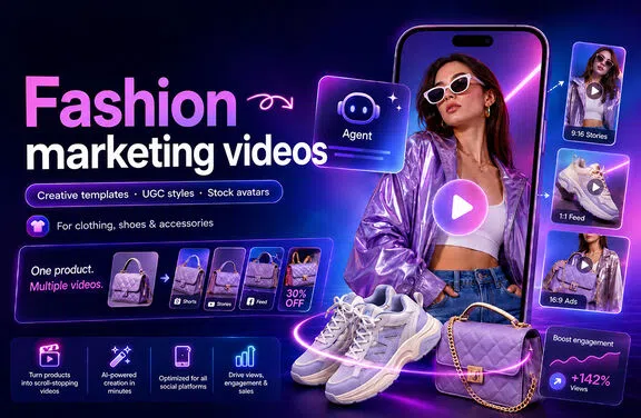 How to create fashion marketing video with Vmake Labs