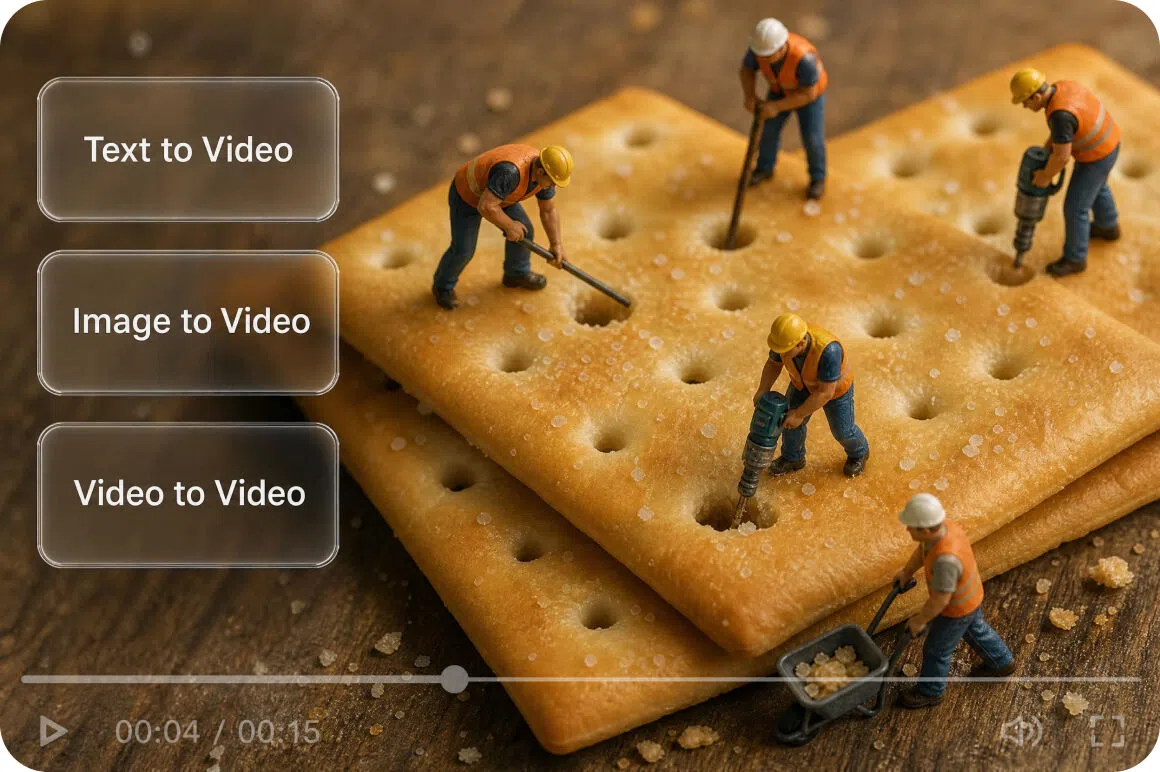 Three input modes in one workspace