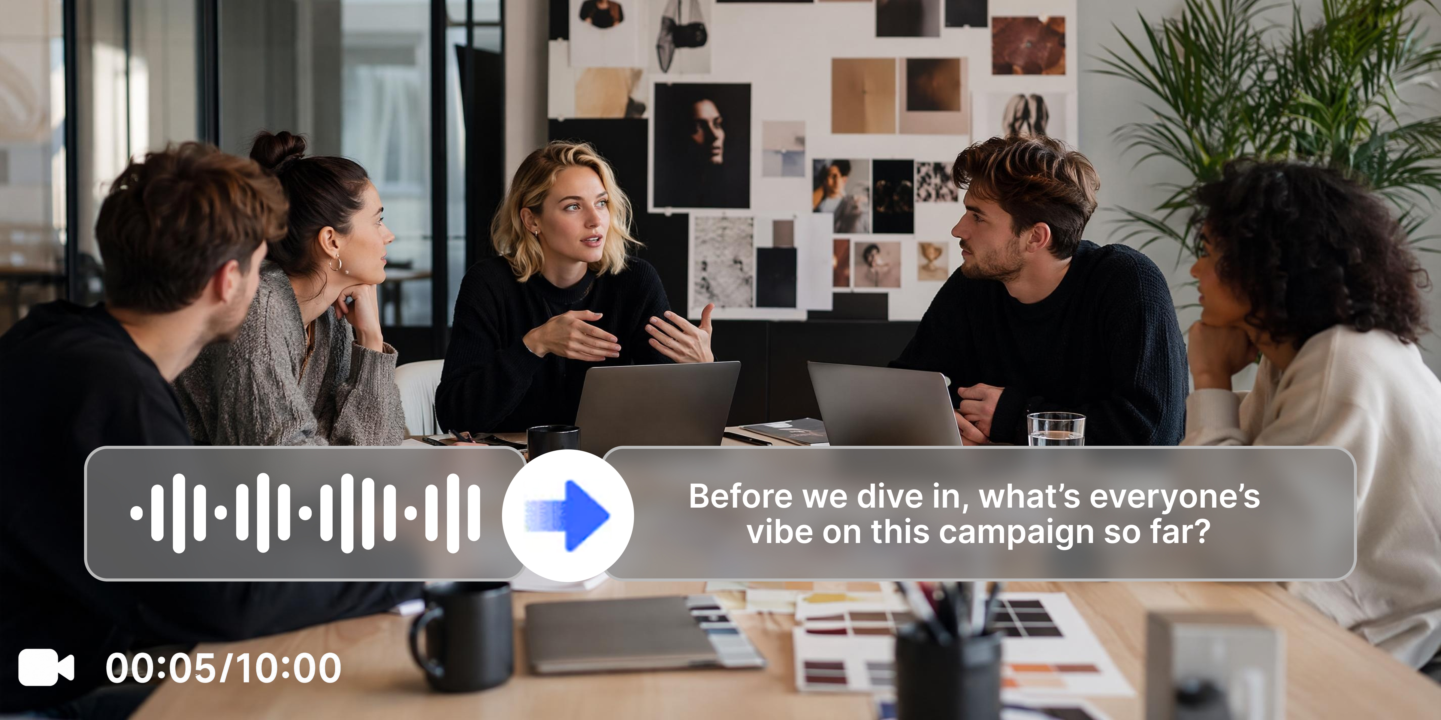 Capture meetings and interviews