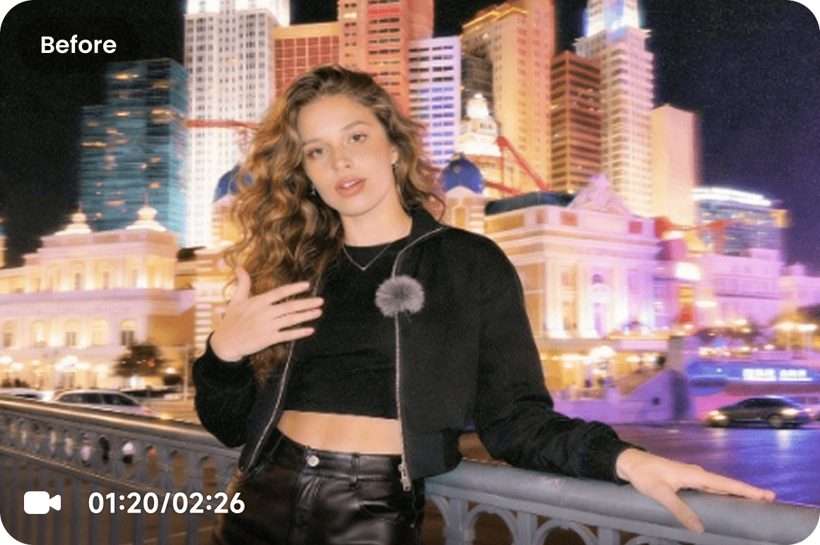 Low-Light & Night Repair Mode Before