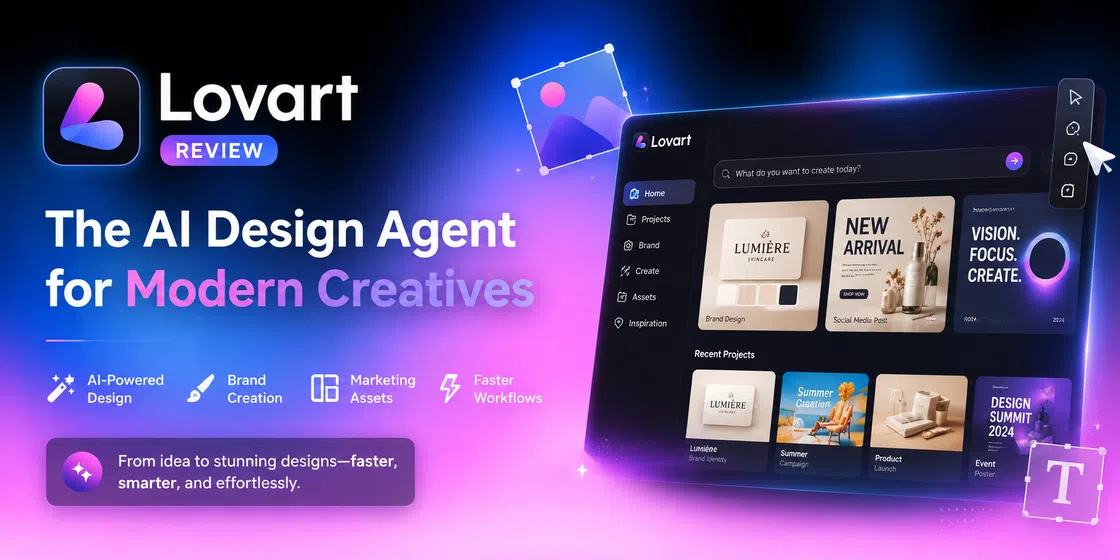 Lovart Review: Key Features, Performance, Pricing & Alternative