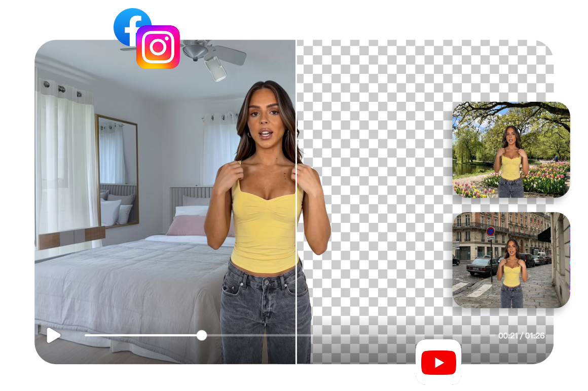 Use the same footage across more content types