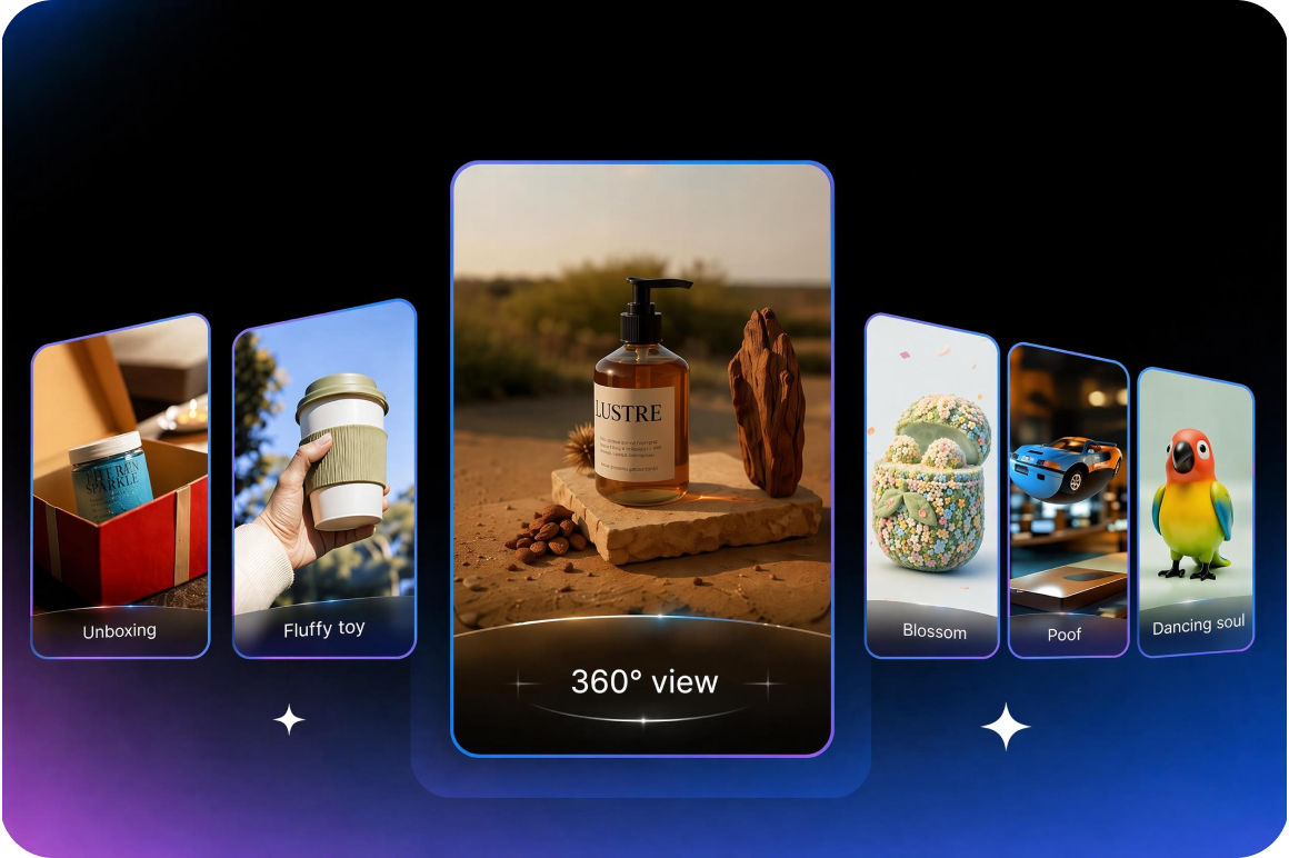 Built-in visual effects library
