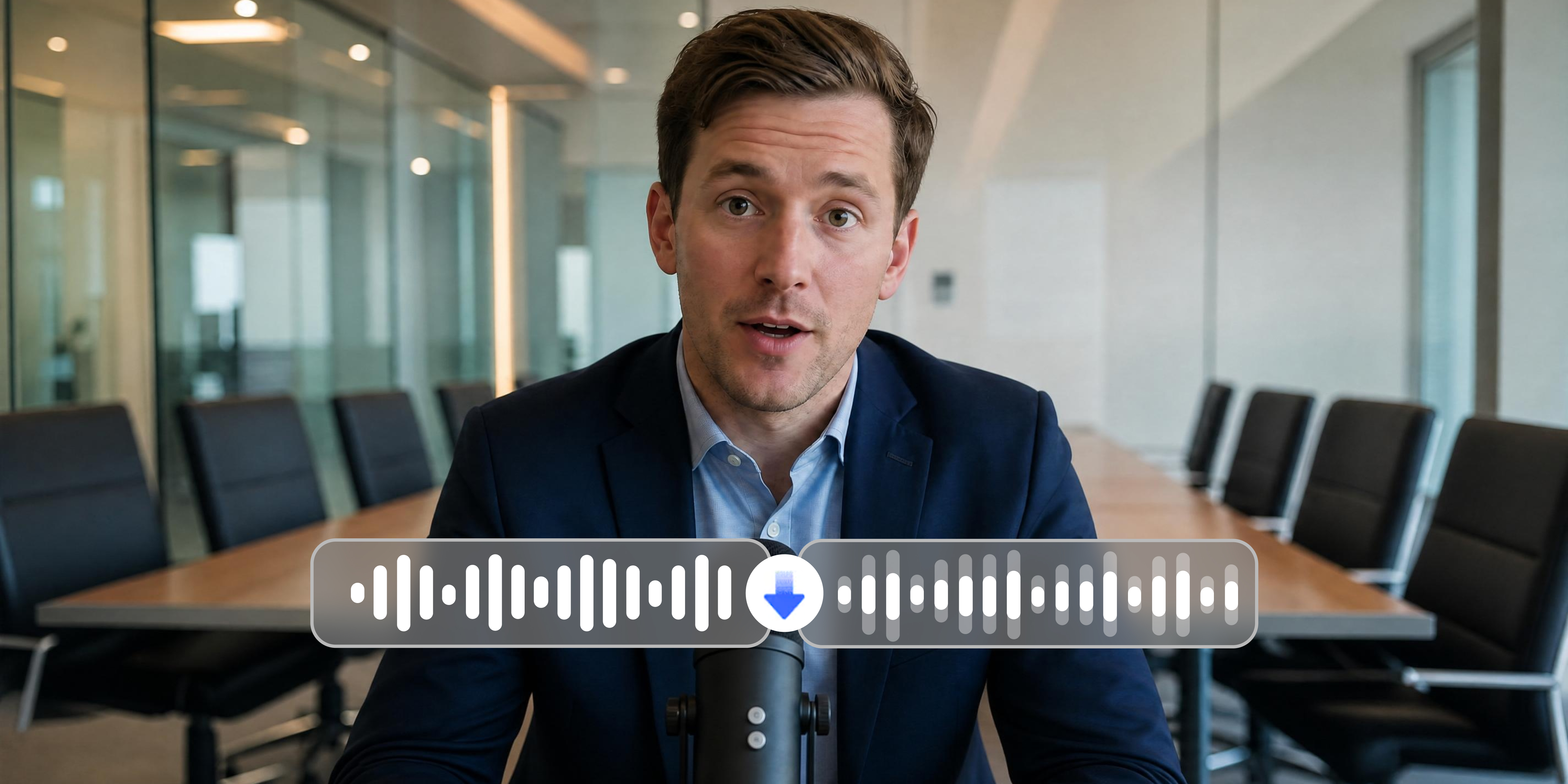 Fix echo in interview or conversation videos