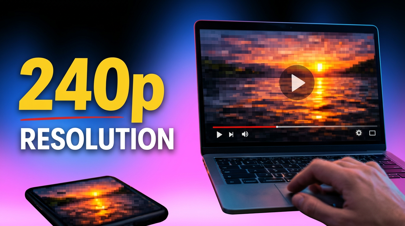 240p video resolution
