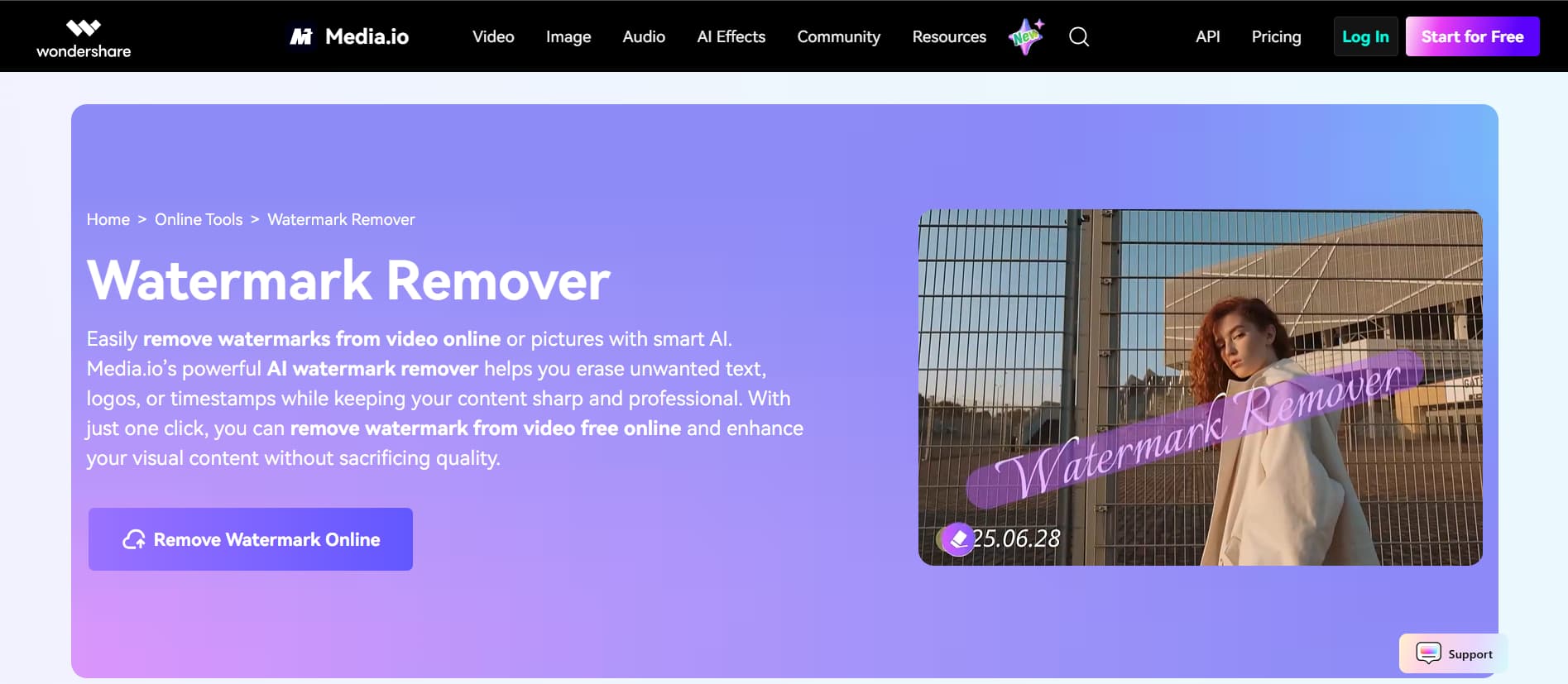 media.io watermark remover