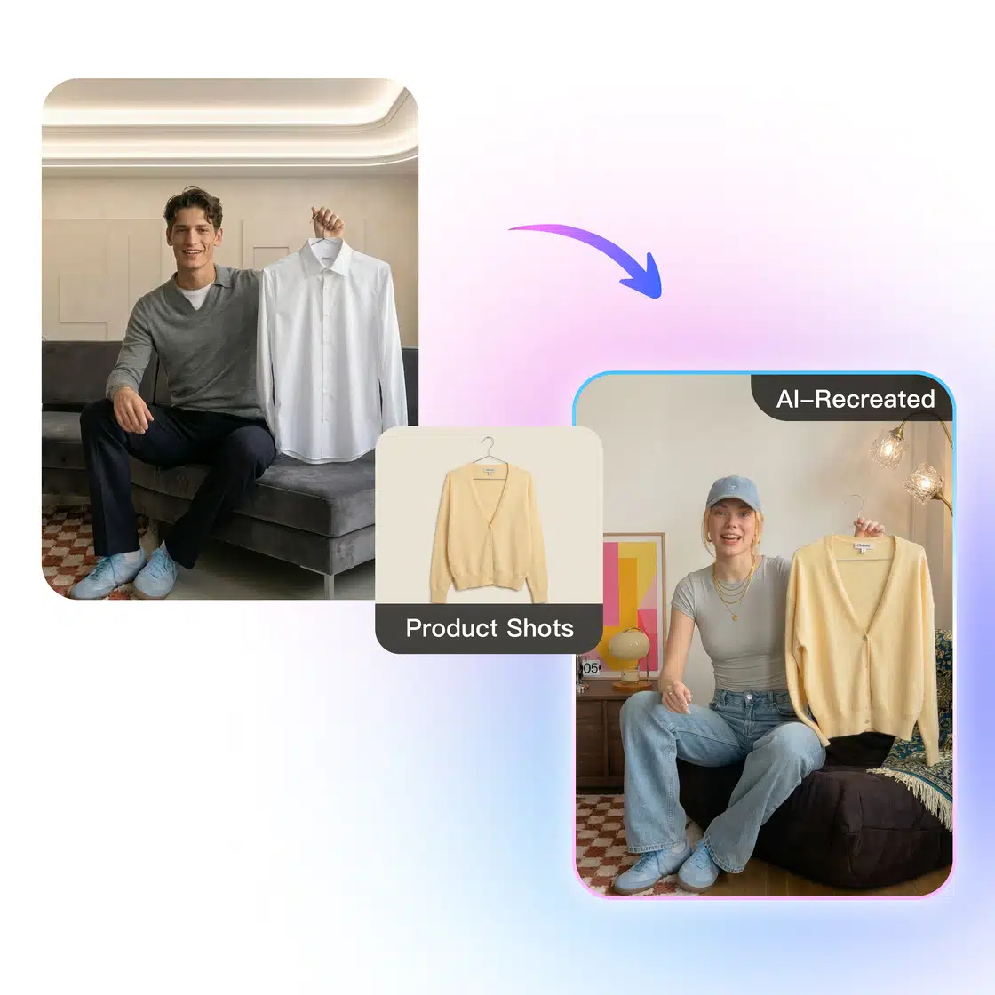 Recreate Video : vidéo shoppable complète