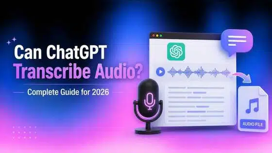 can chatgpt transcribe audio