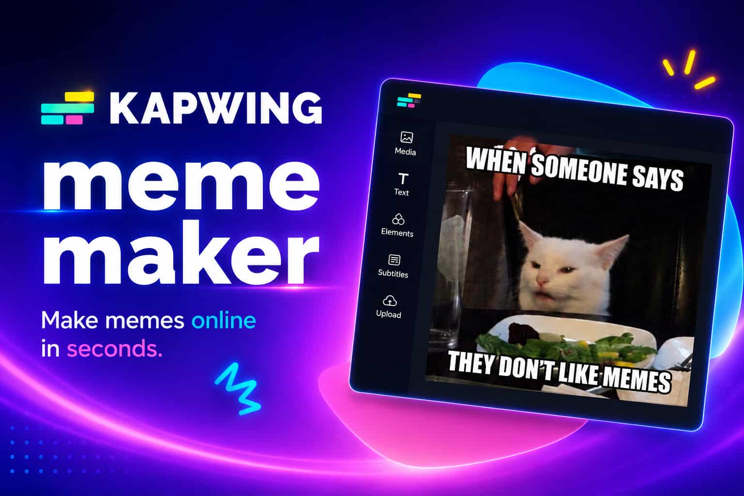 kapwing meme maker