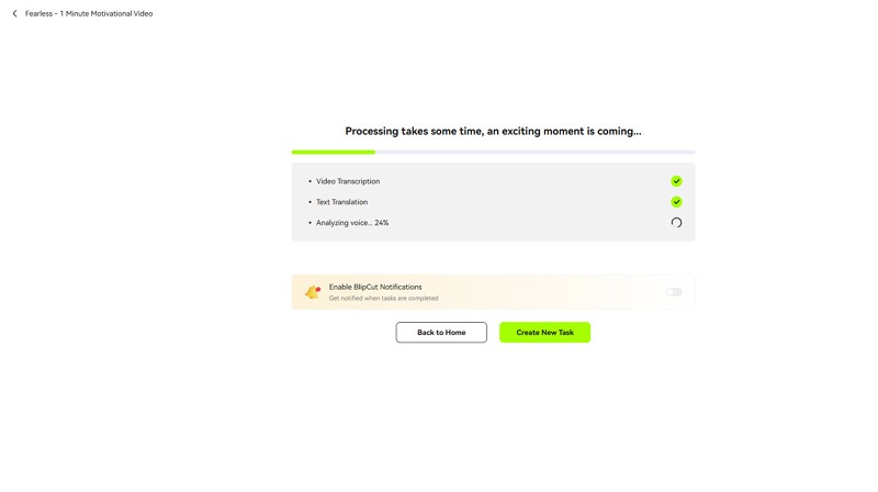 Generate AI Translation and Dubbing