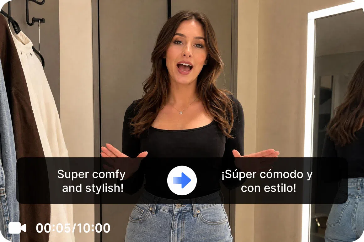 AI Spanish dubbing with natural voices