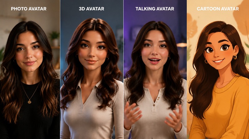 types of ai avatars