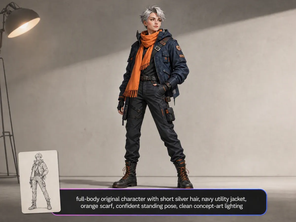 character image generator hero image
