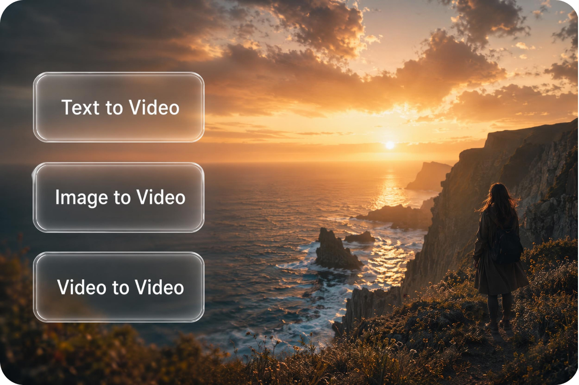 Create videos beyond text prompts
