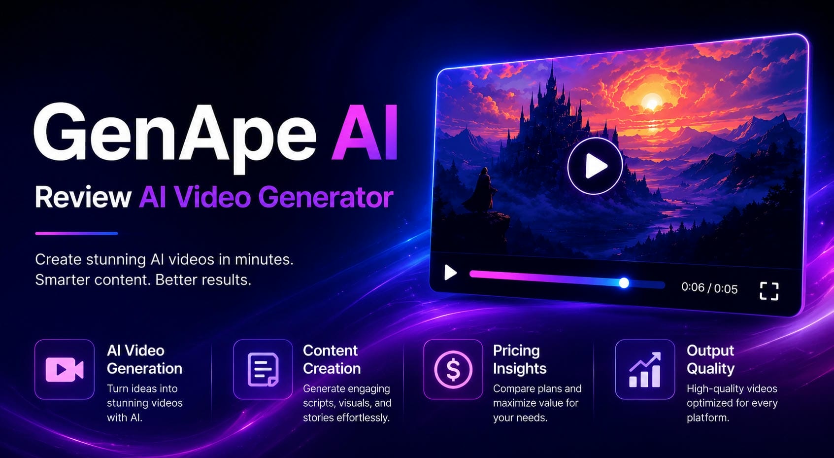 Discovering GenApe: AI-Powered Video Creation for Modern Creators