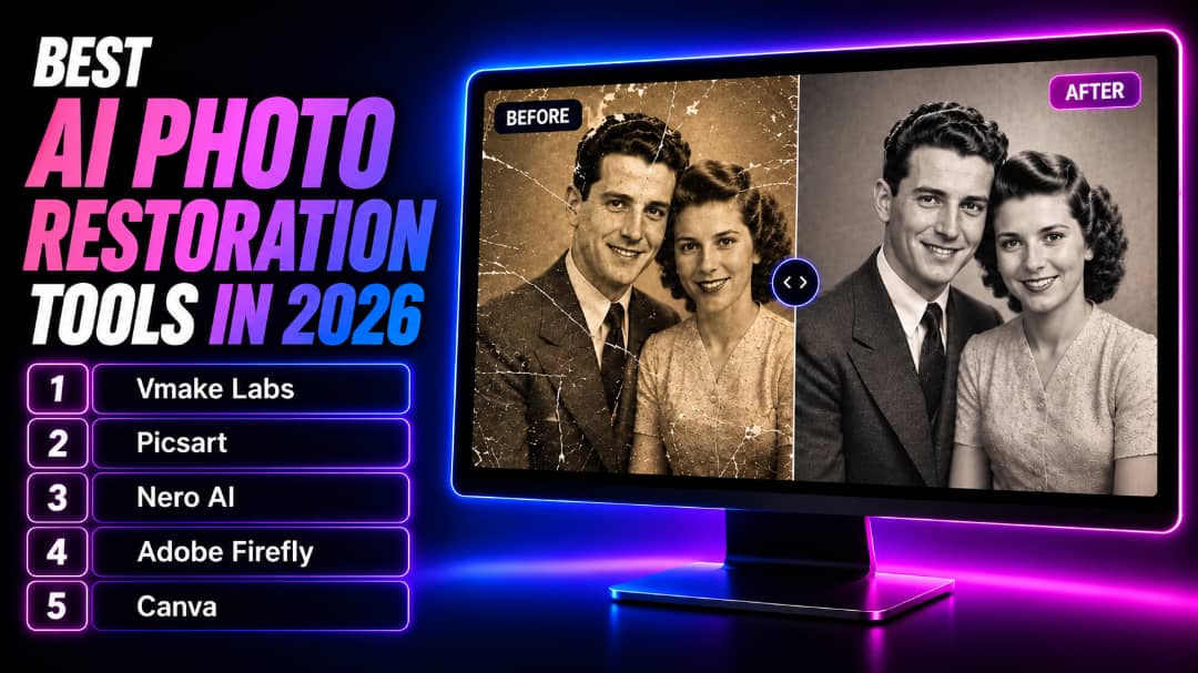 Best AI Photo Restoration Tools in 2026 for Old and Damaged Photos