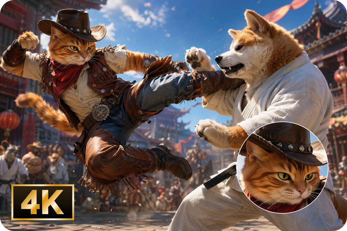 2K and 4K resolution export