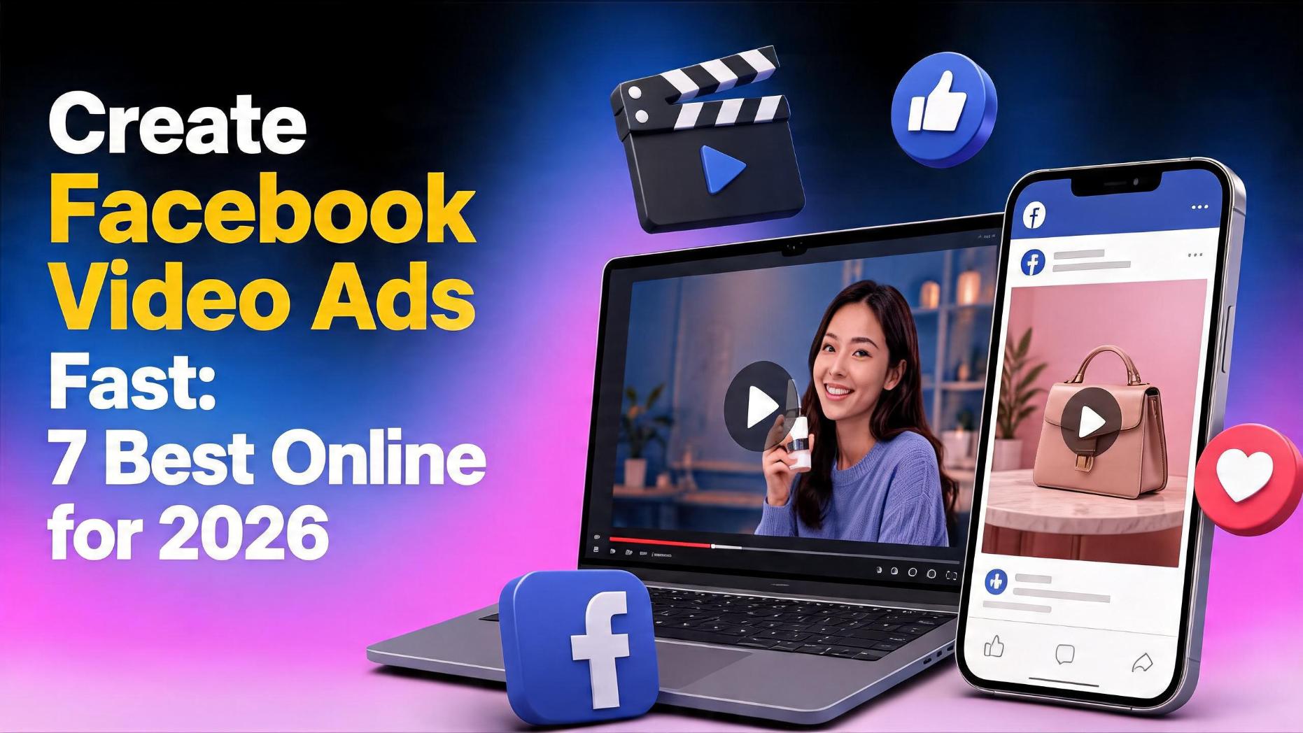Create Facebook Video Ads Fast: 7 Best Online Tools for 2026