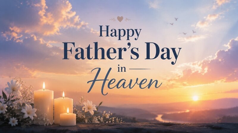 Father’s Day in Heaven Images