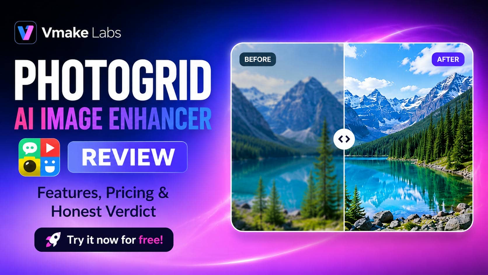 PhotoGrid AI Image Enhancer Review: Features, Pricing & Honest Verdict