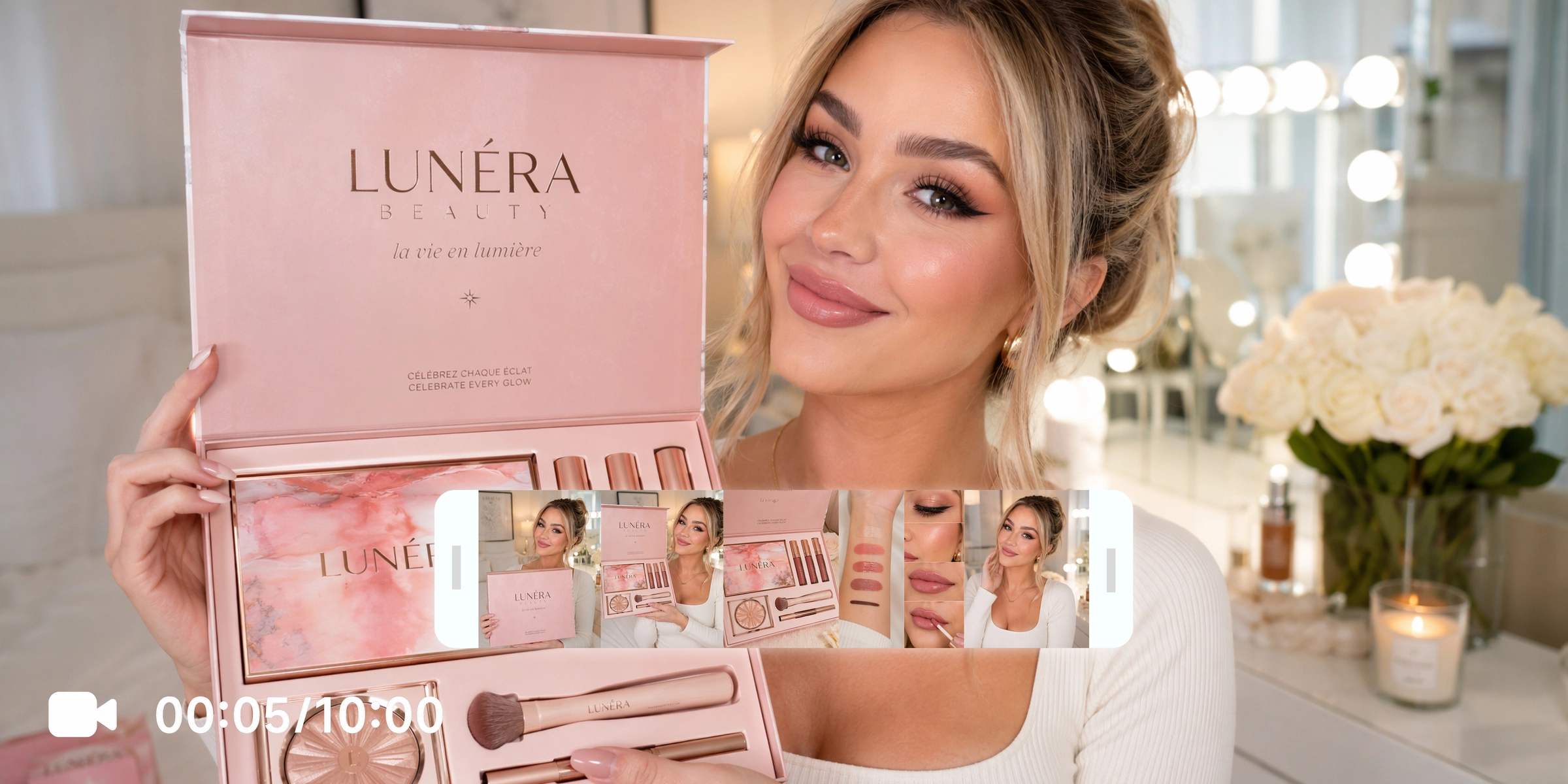 Present products and campaigns