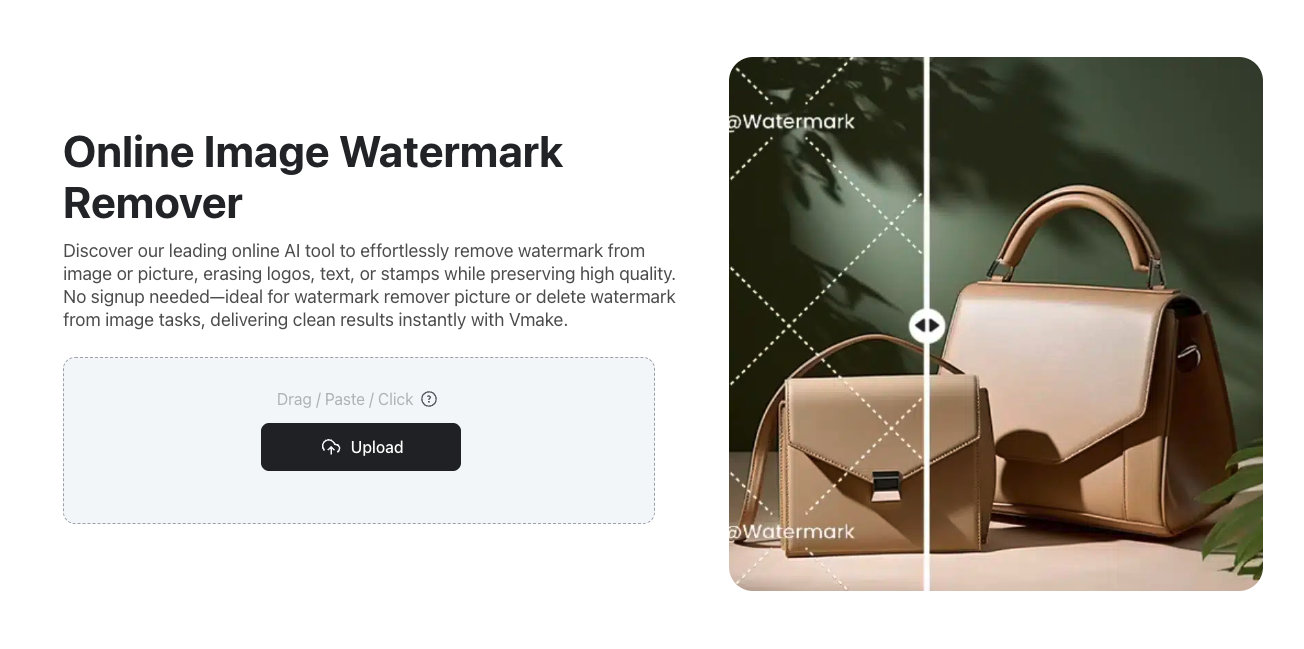 Vmake Image Watermark Remover