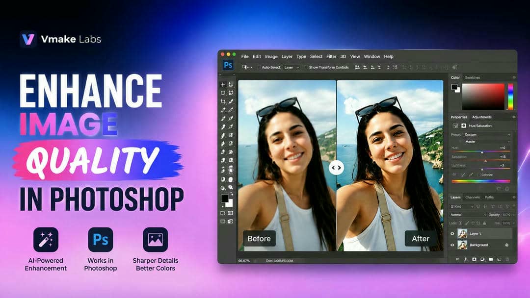 how to enhance image quality in photoshop