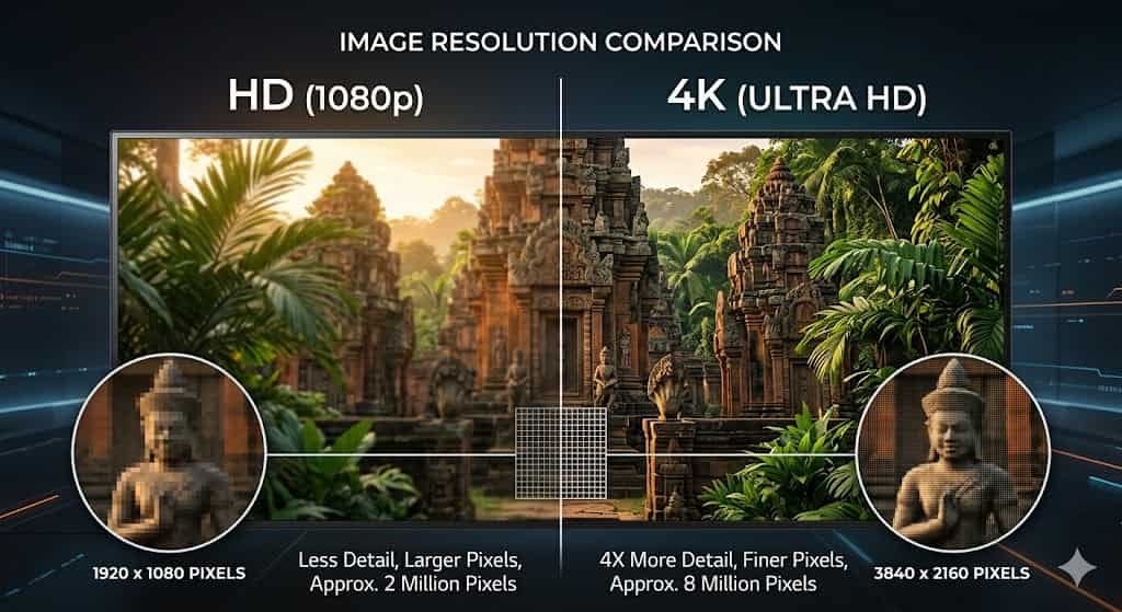 HD vs 4K Definitions