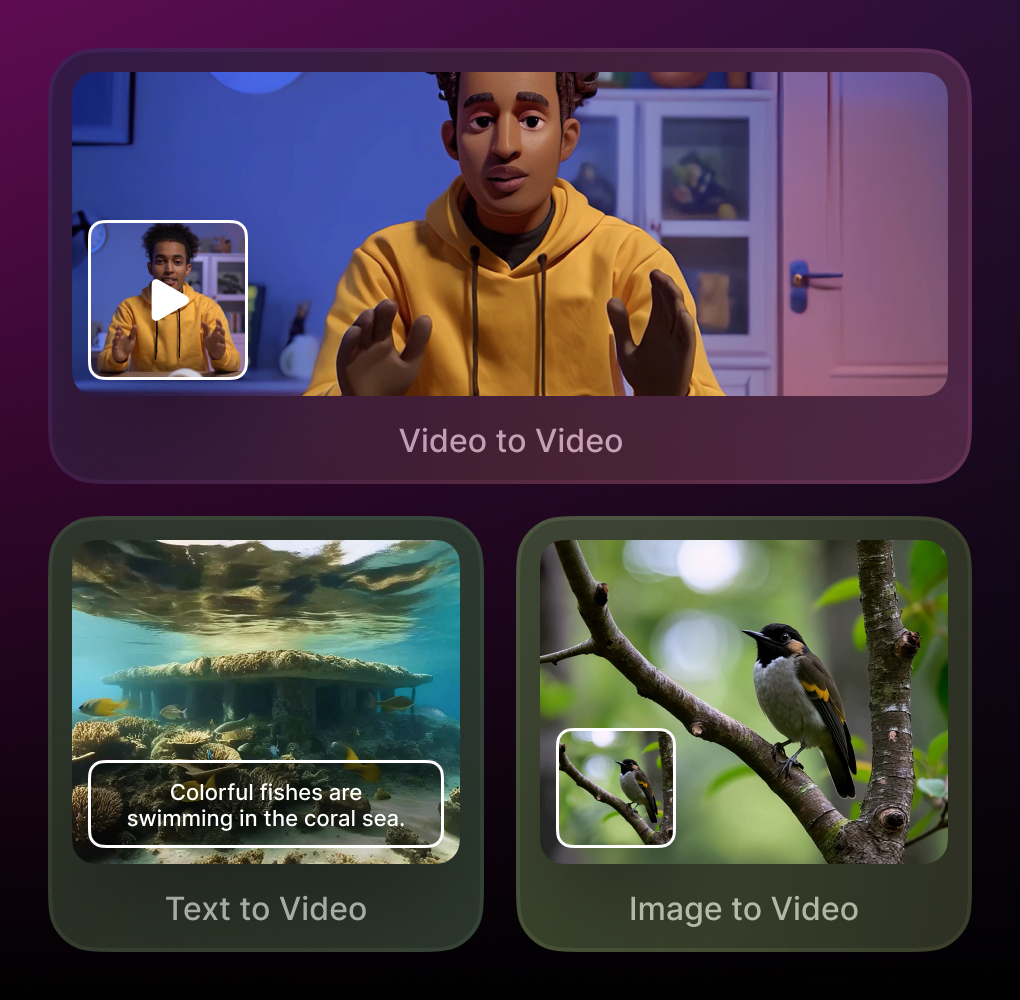 Transform Content into Video with AI