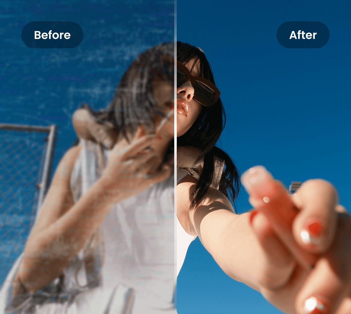 AI-Powered Video Blur Remover