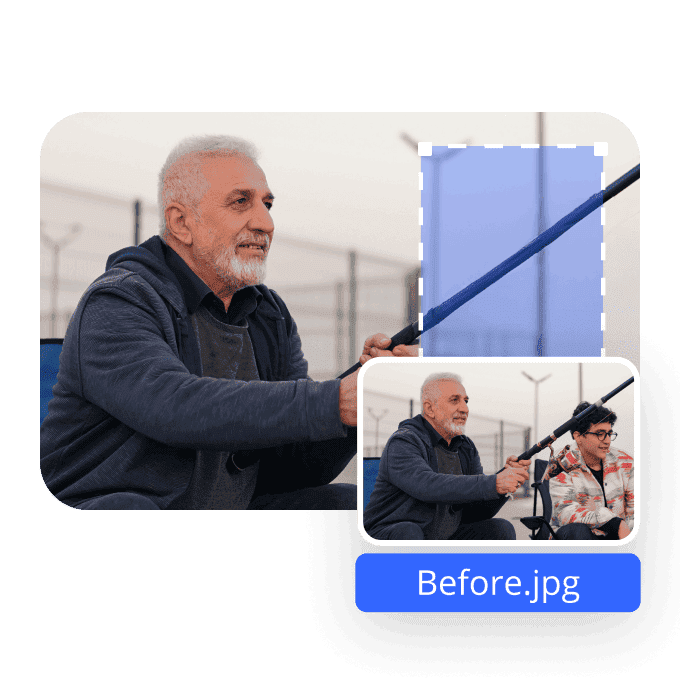 Erase Crowds with One Click