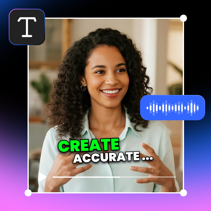 Create Accurate Subtitles for Any Video