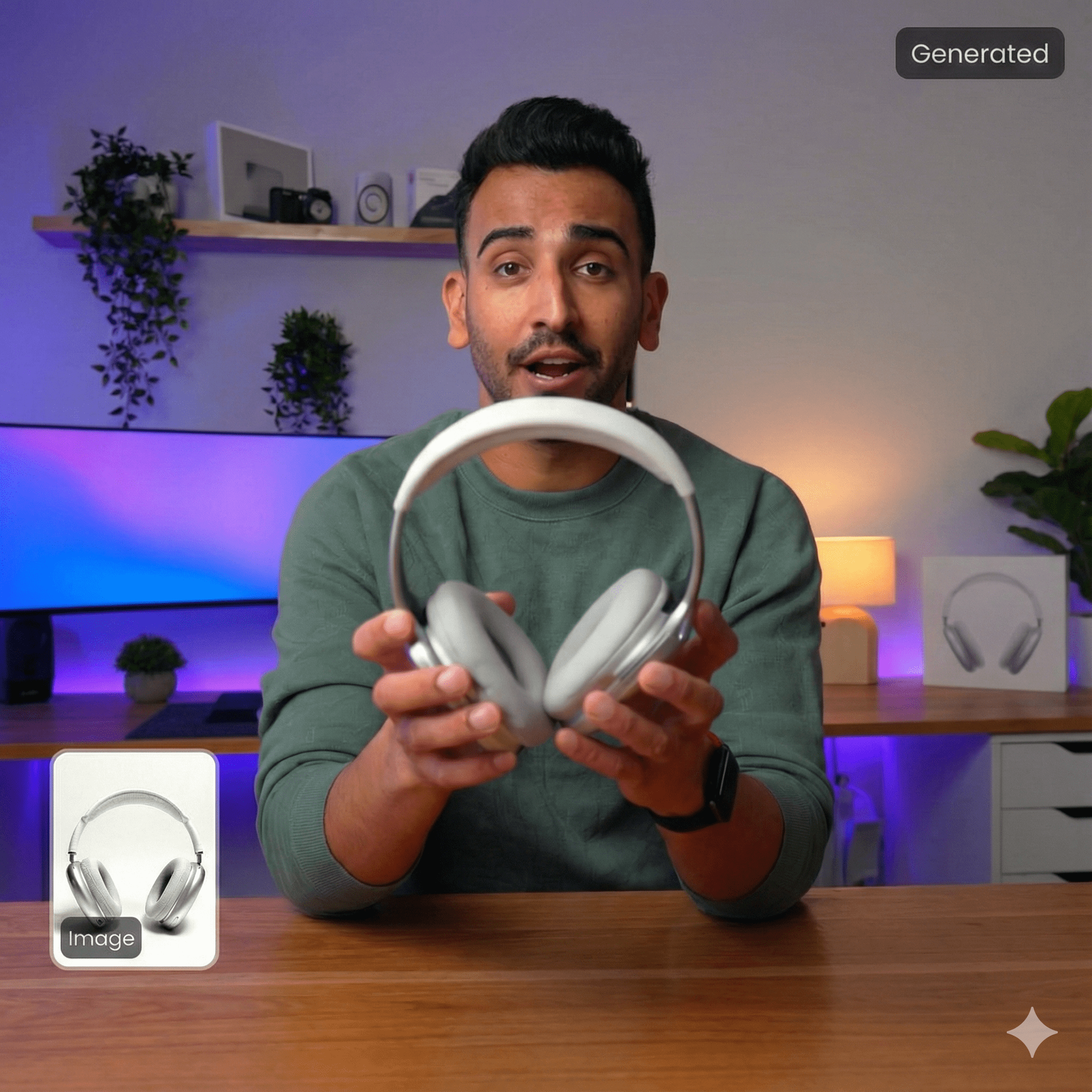 Product Image → Model Showcase Video