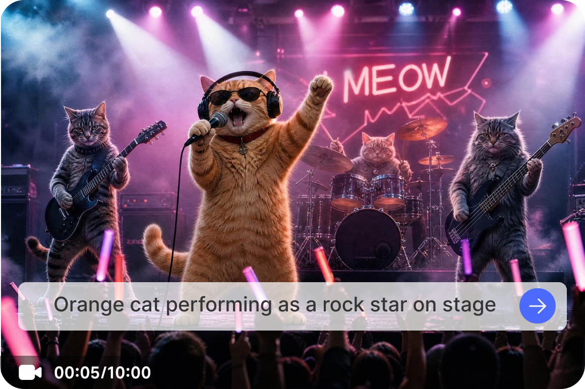 Create imaginative cat scenarios