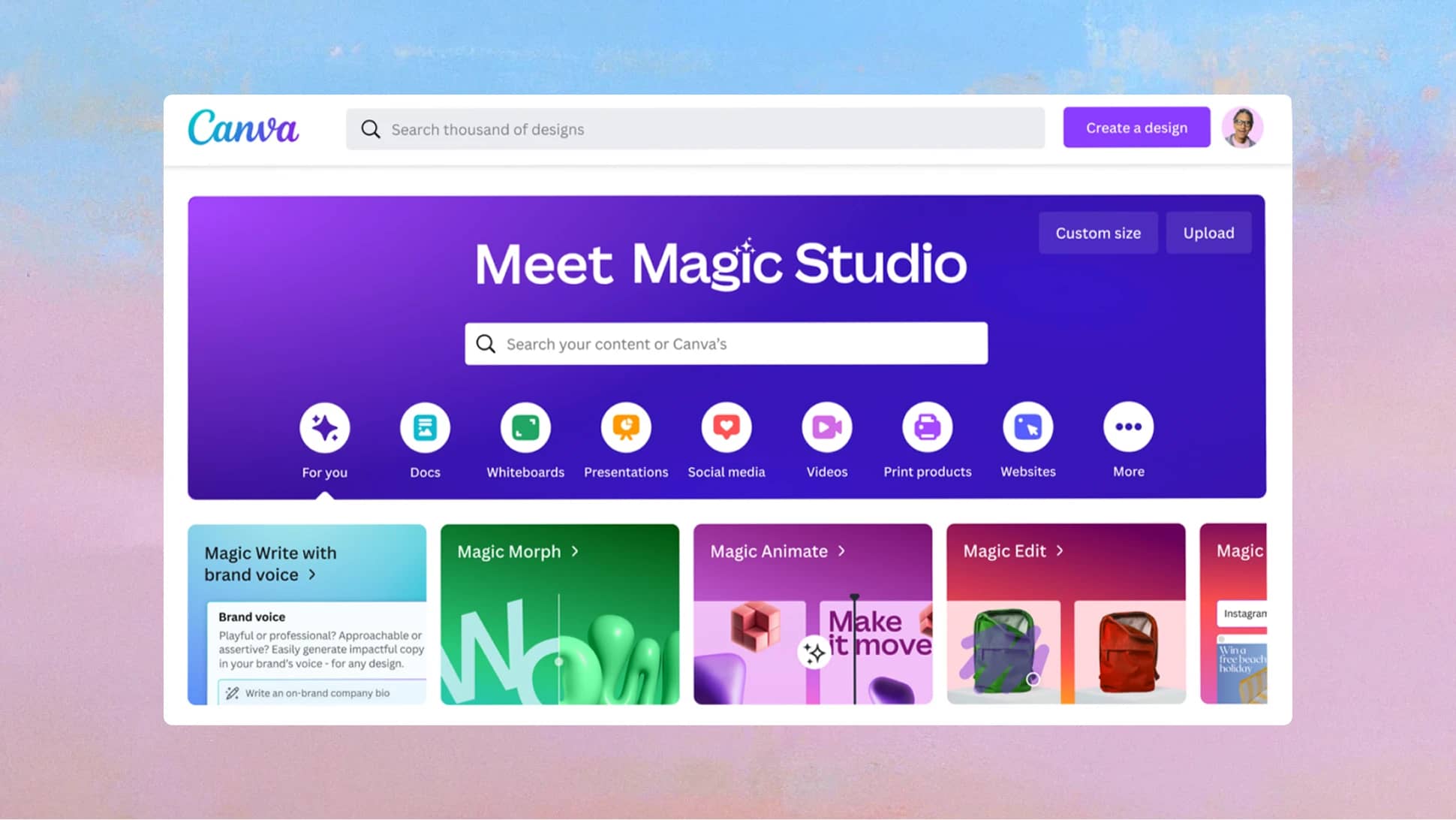 Canva Magic Studio