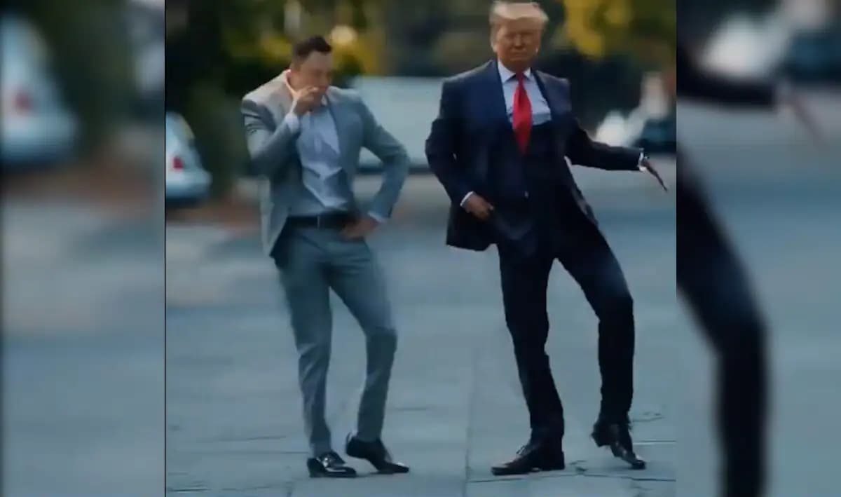 Trump AI video