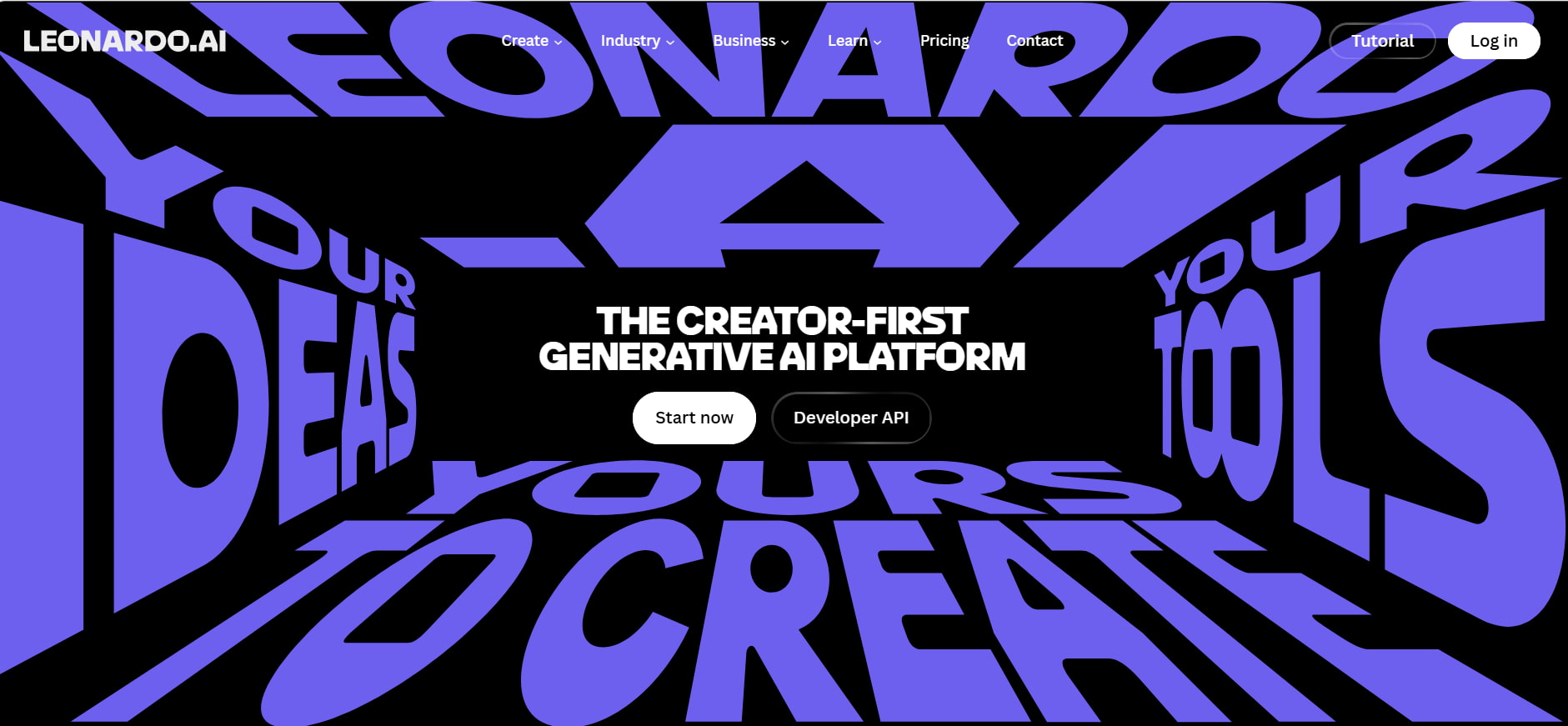 Leonardo AI Interface