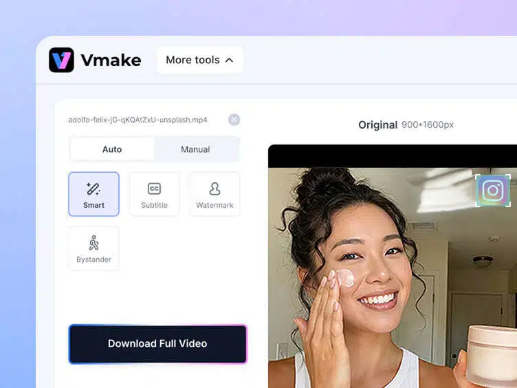 워터마크 자동 제거