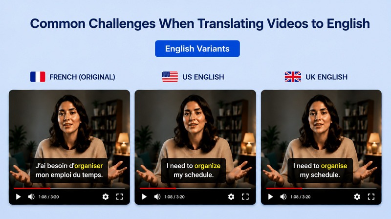 common challenges when translating videos