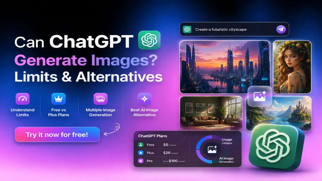 Can ChatGPT Generate Images? Limits & Alternatives