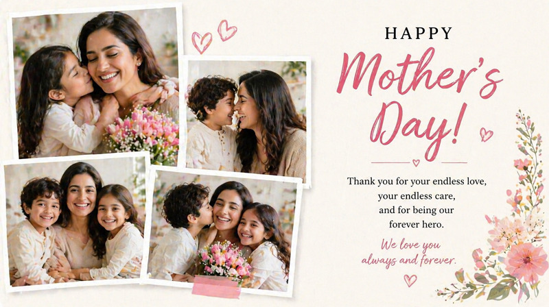 photo Mother’s Day card