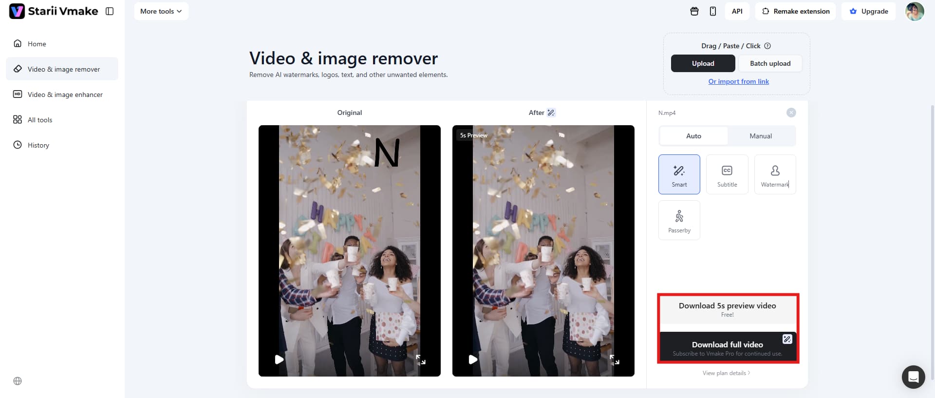 download the video
