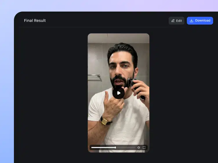 Get ready-to-use shoppable videos