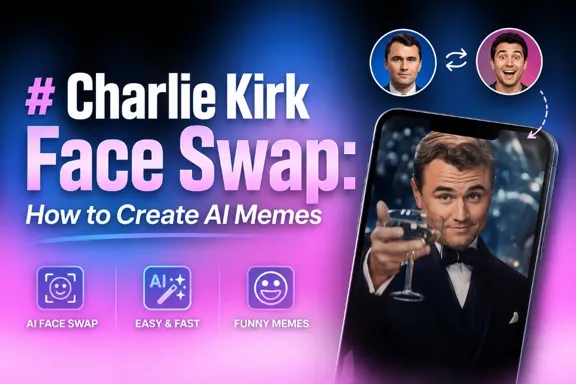 charlie kirk face swap