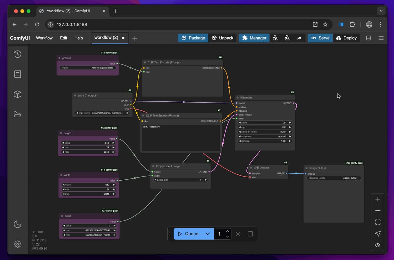 Node-based workflow