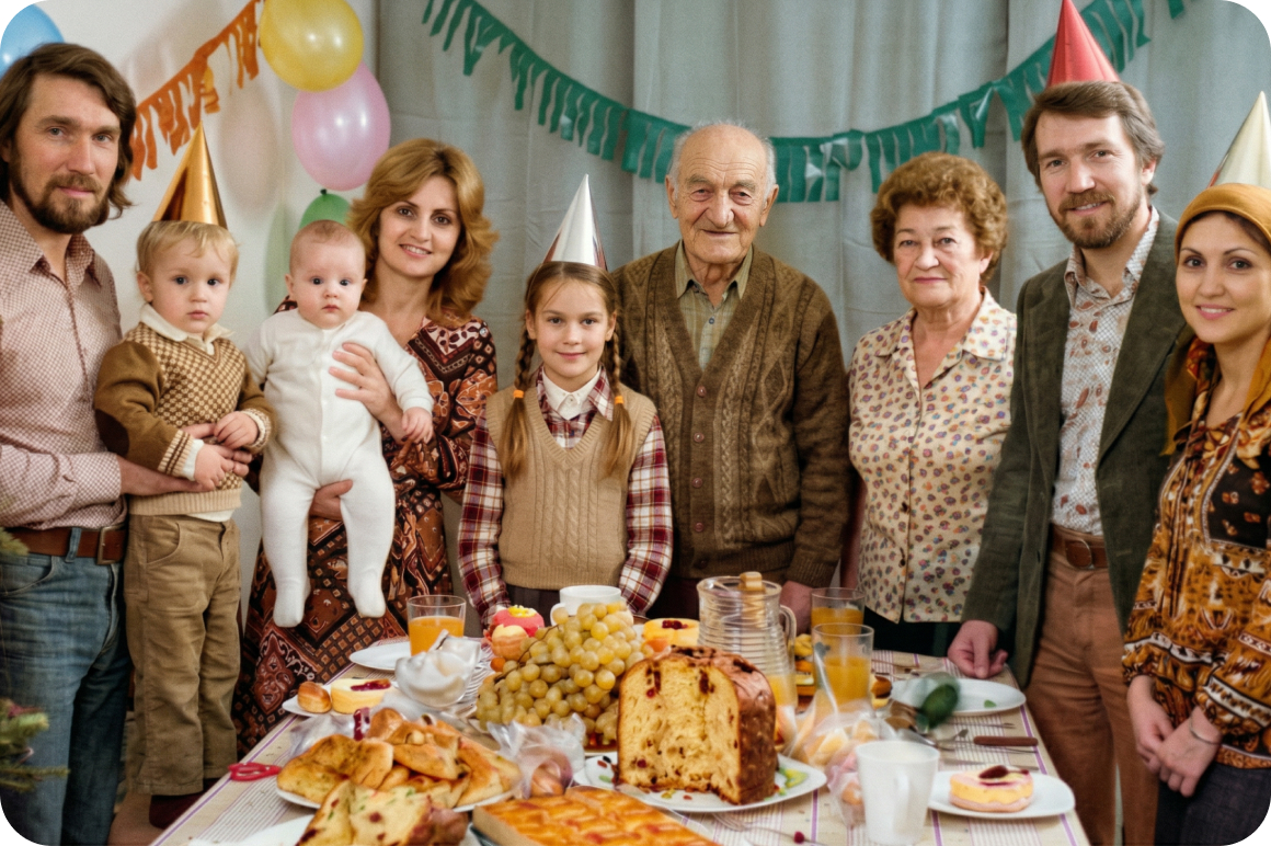 Restaura recuerdos familiares después