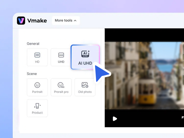 Choose resolution and enhancement mode